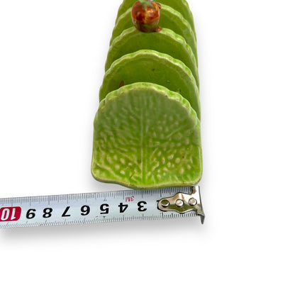 Manto Ware Green Leaf pattern Ceramic Toast Rack