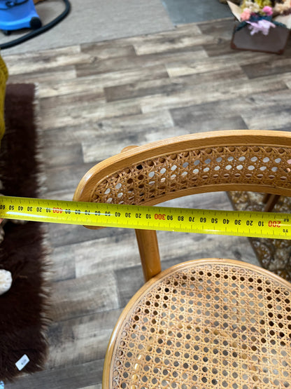 Bentwood & Cane Bar Stool – Thonet Style