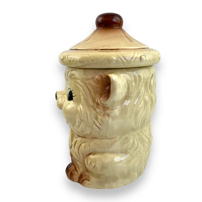 Vintage Hand-Painted Animal Cookie Jar – Made in Japan