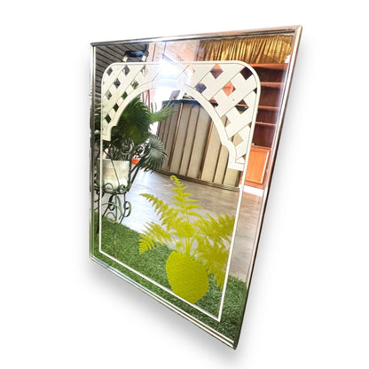 Gloria Eriksen Fern Print Mirror Artwork