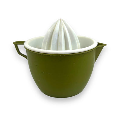 Green & White Plastic Citrus Juicer