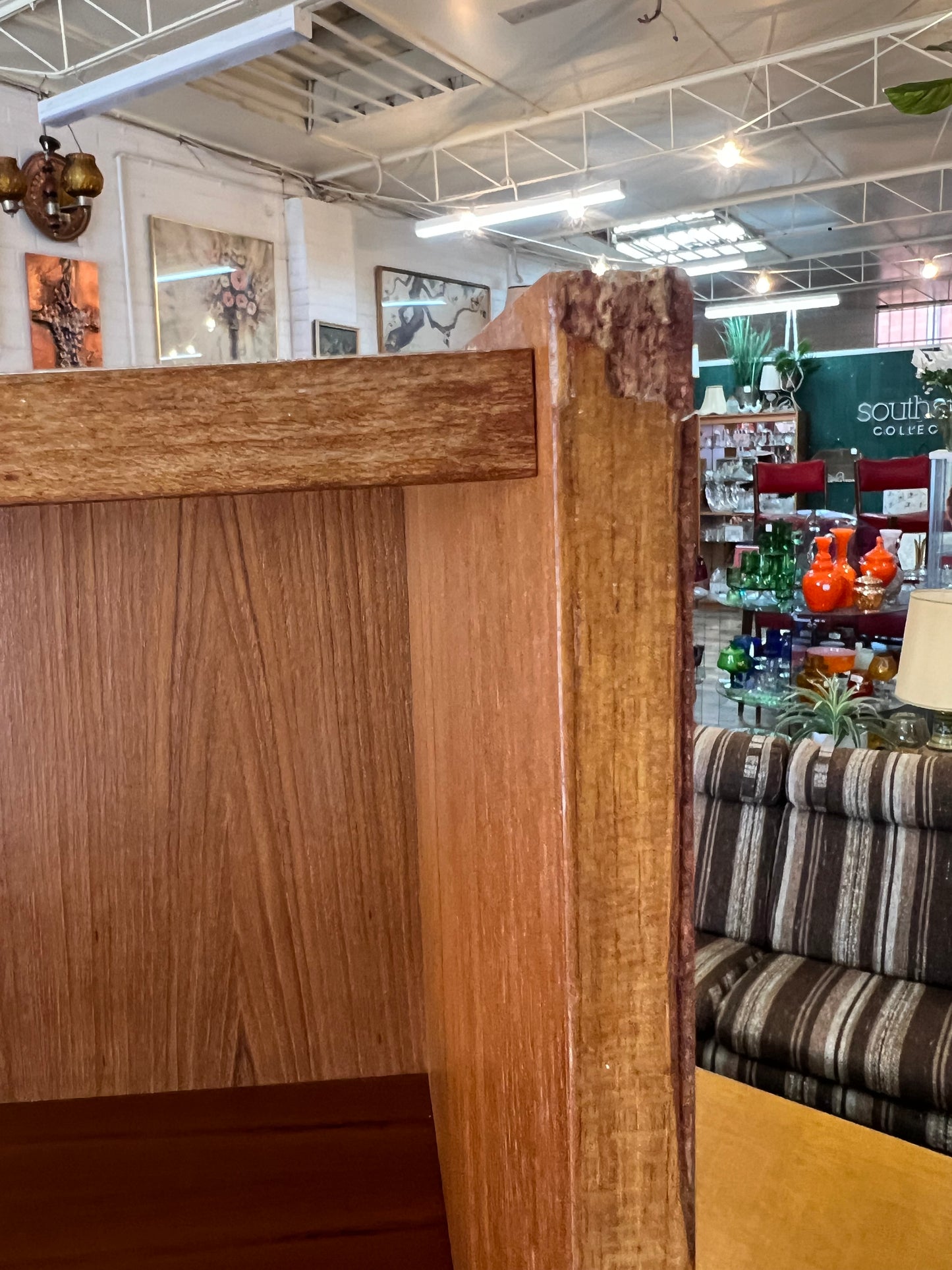 Display Cabinet with pull down Bar section