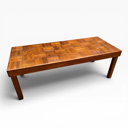 Parquetry Rectangle Coffee Table