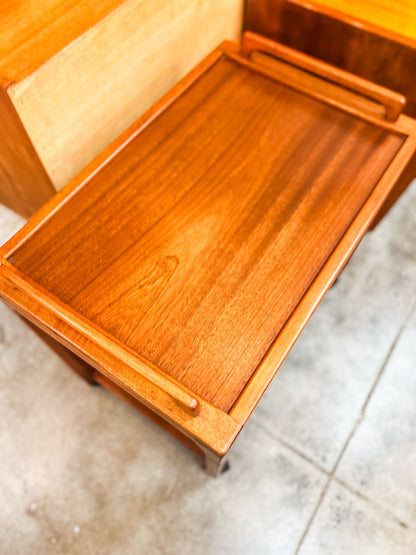 Noblett Timber Serving Trolley / Drinks Cart