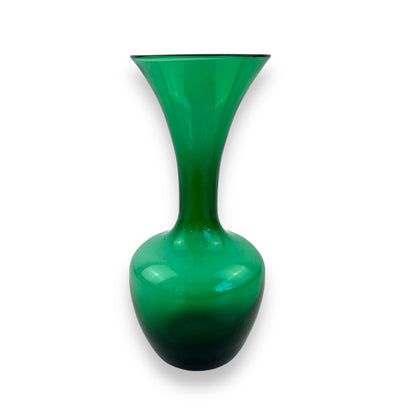 Green Glass Vase