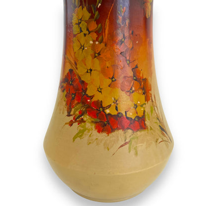 Handpainted flower vase