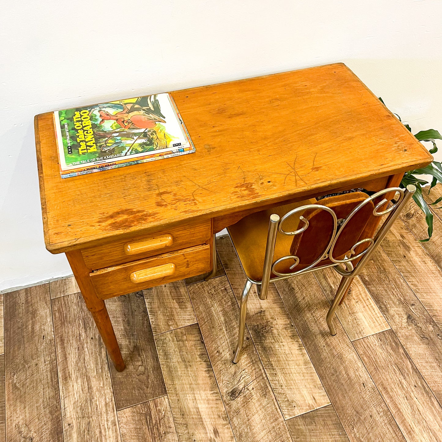 Mid Century Timber Desk