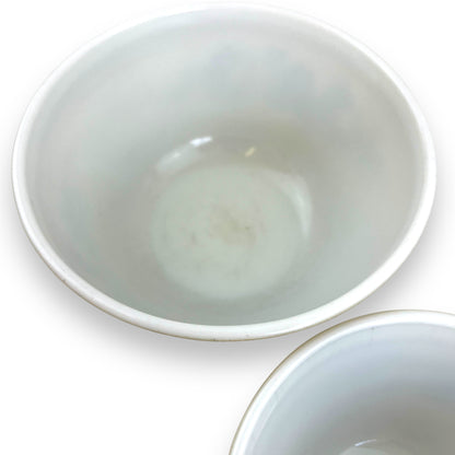 Pyrex Blue Homestead 3-Piece Mixing Bowl Set – Country Farmhouse Blue & Beige