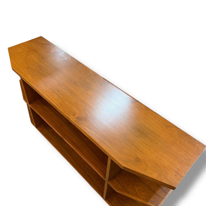 Teak Display & Storage Unit – Open Shelf Sideboard