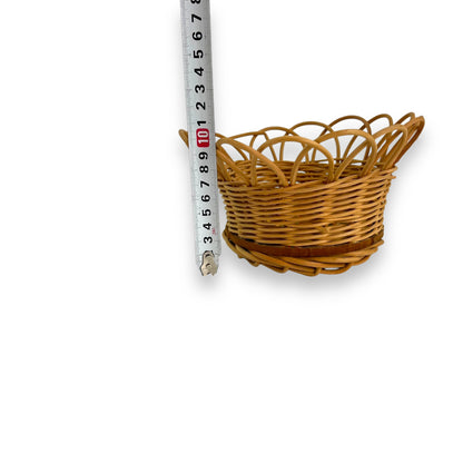 Wicker basket Yellow Flowers