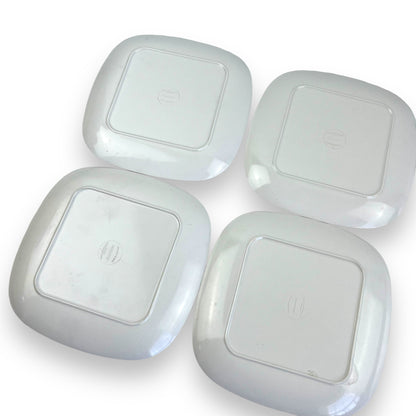 Set of 6 Vintage 1970s Bessemer Melamine Plates - Space Age Design by Wiederkehr - Made in Australia