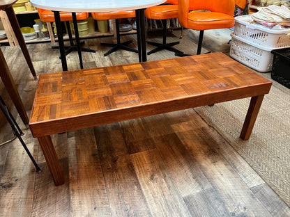 Parquetry Rectangle Coffee Table
