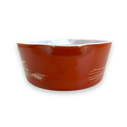 Pyrex 475-B Wheat Cinderella Casserole Dish – Autumn Harvest Collection