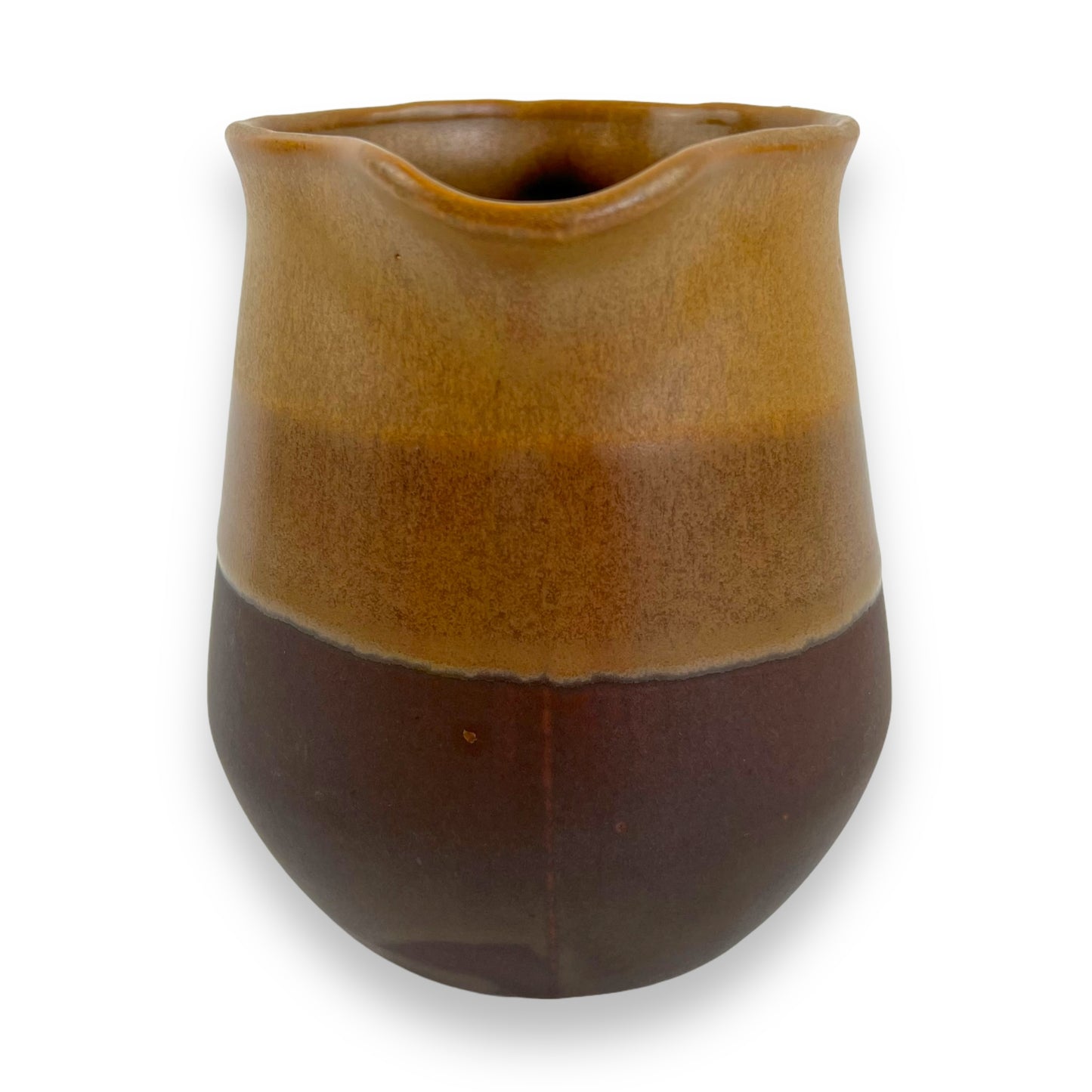Brown Stripe Ceramic Jug