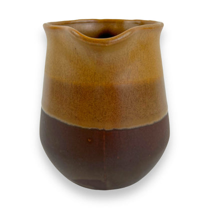 Brown Stripe Ceramic Jug