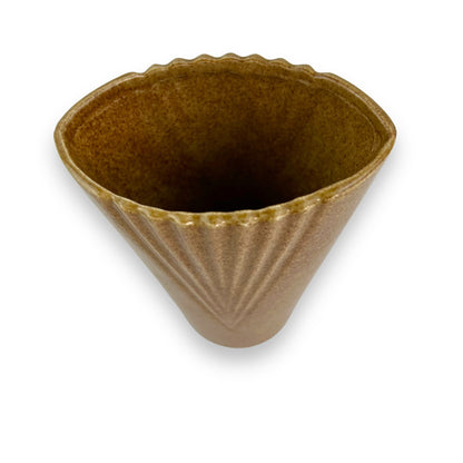 V Shape Vase Sand Colour
