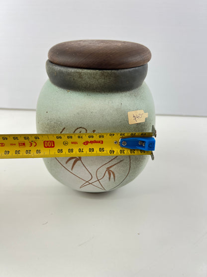 Ellis Pottery Rice Canister