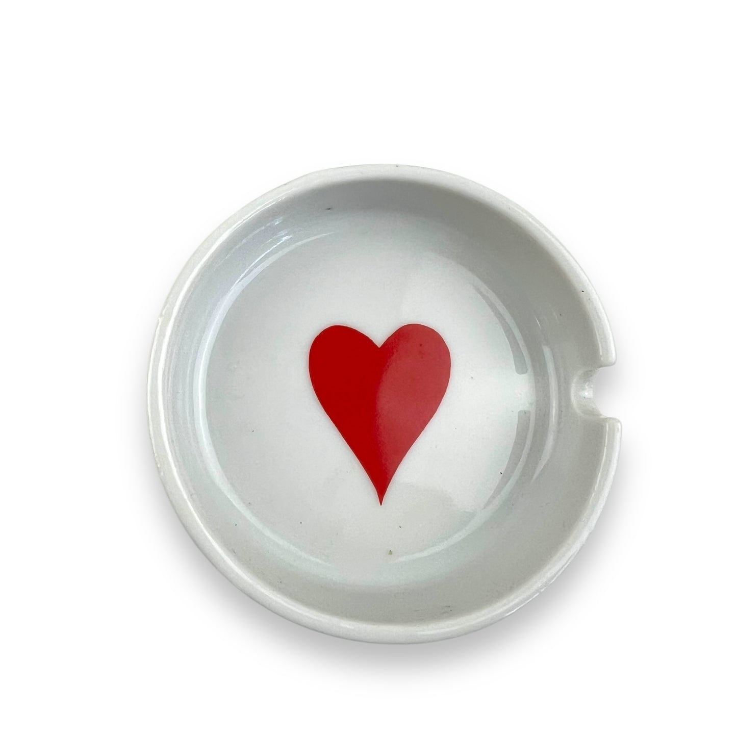 Set of 4 Ashtrays with card symbols