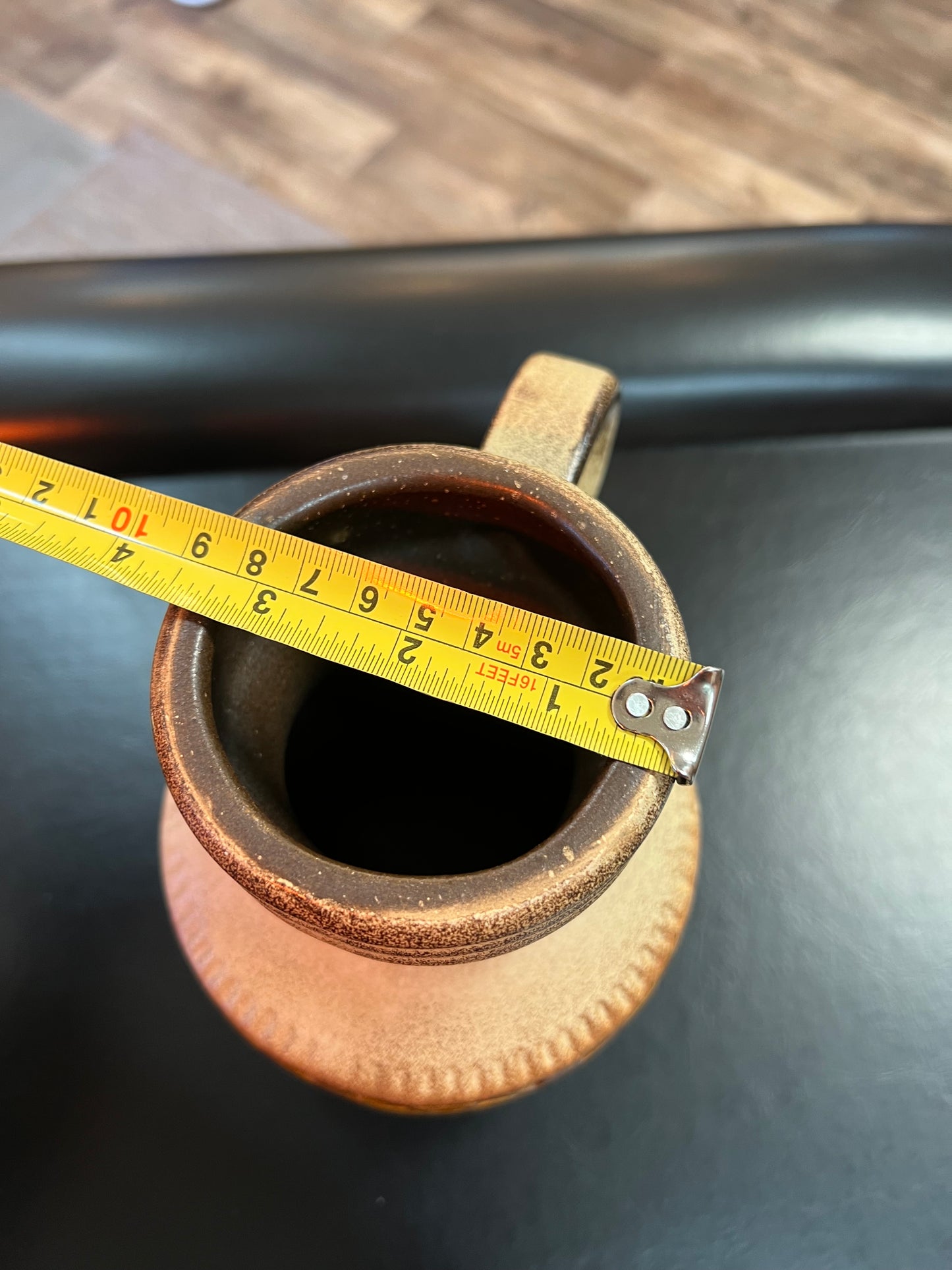 West German vase with handle 489-23