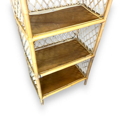 Cane Hutch Bookshelf