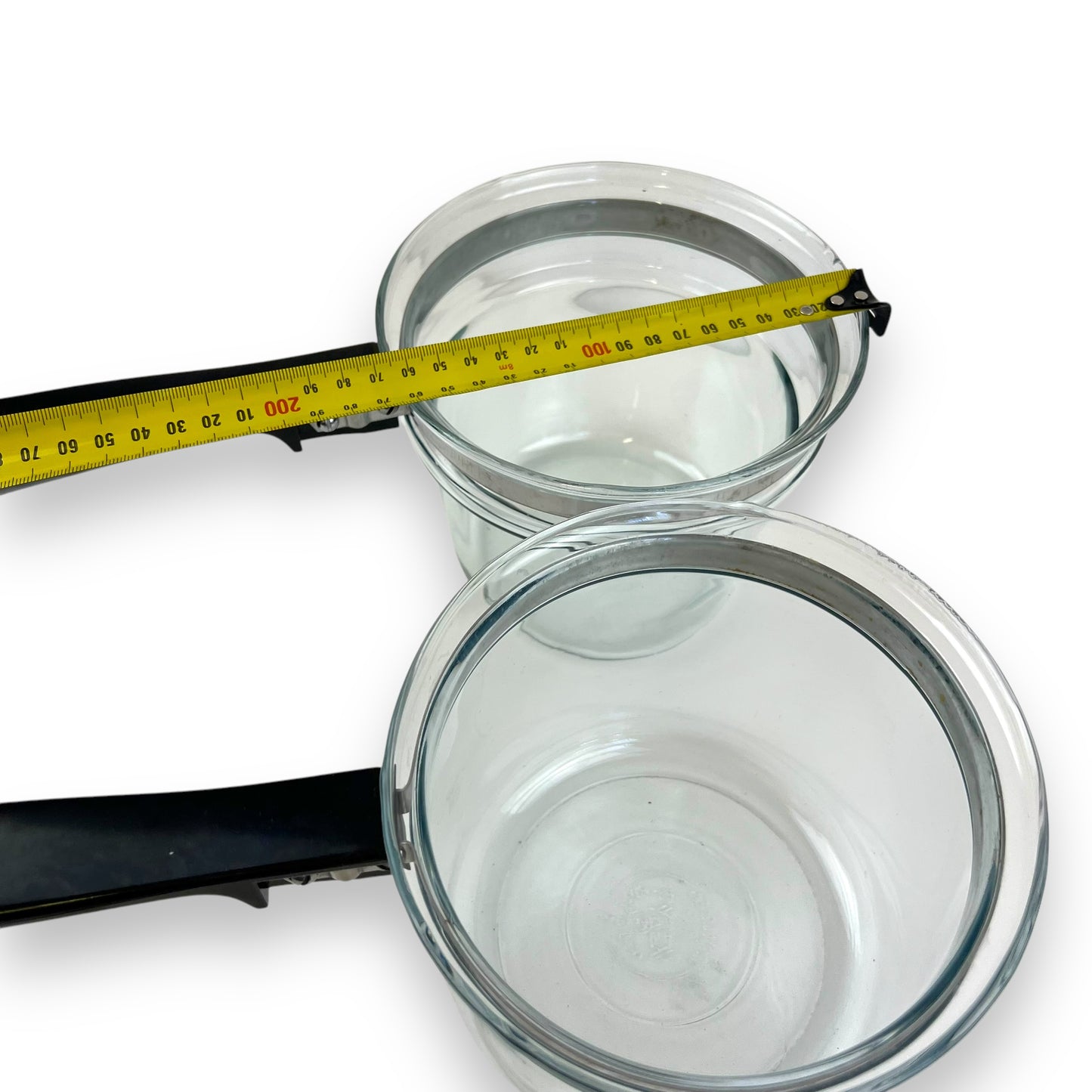 Glass Pyrex Double Boiler Pot Set