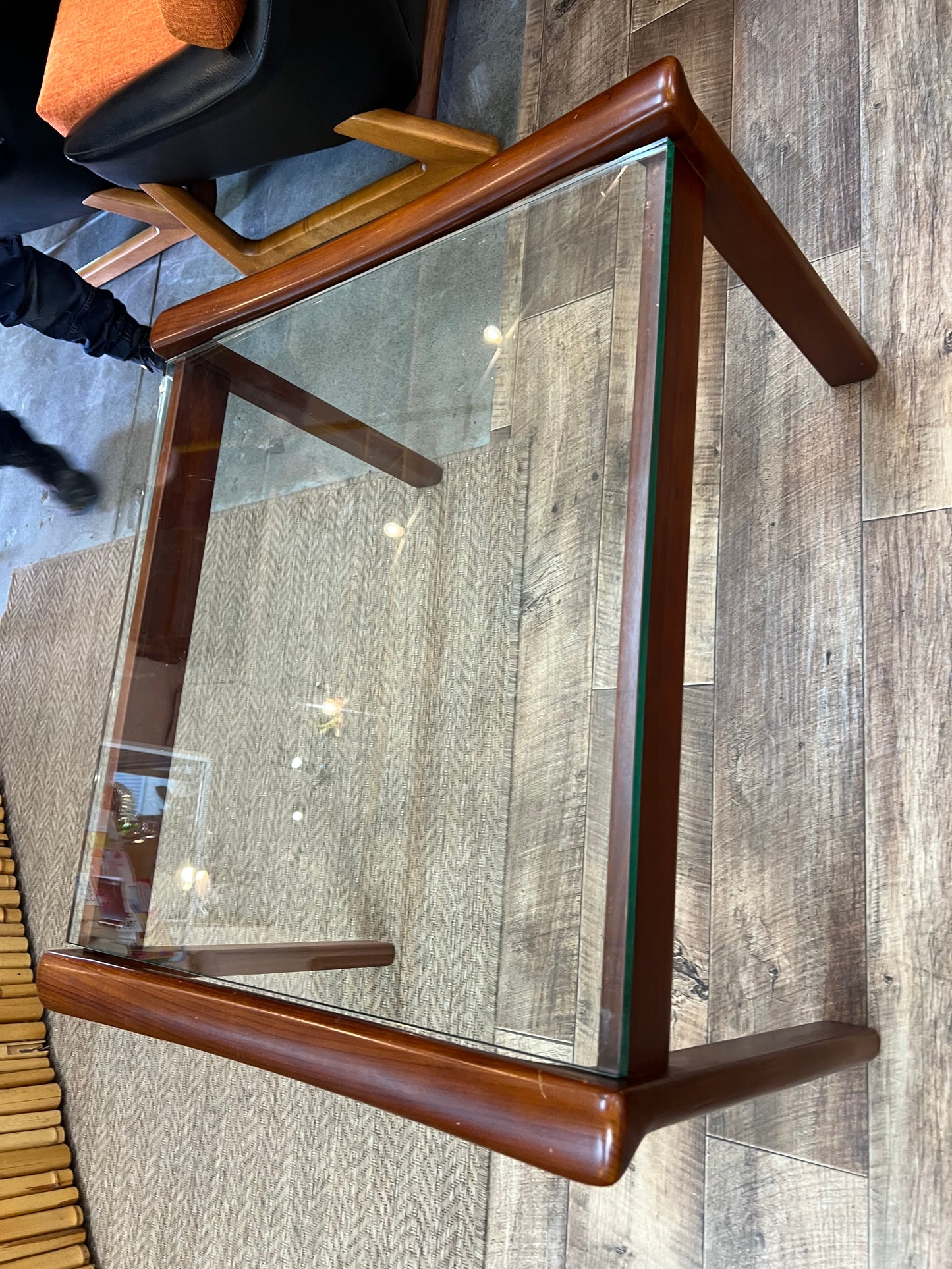 Tessa Glass Top Coffee Table