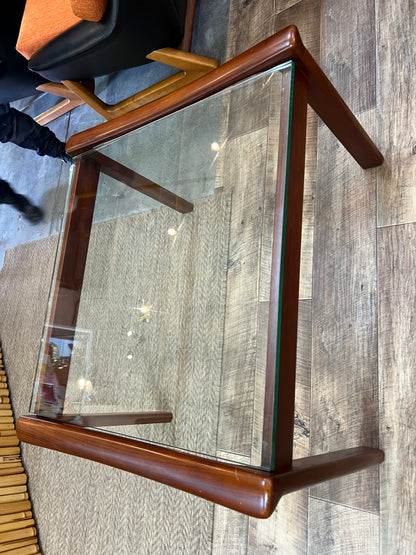 Tessa Glass Top Coffee Table