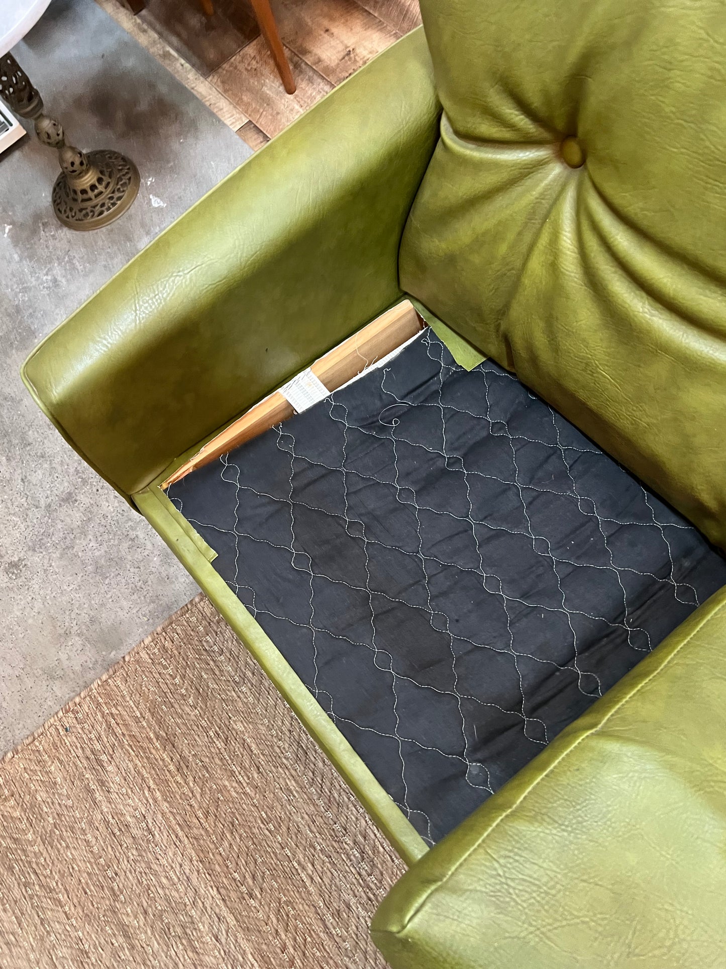 Green Modular 4-Seater Lounge