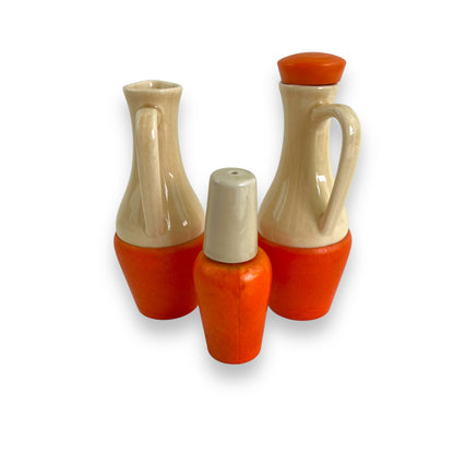Oil, Vinegar & Salt Orange set - Hakusan Japan