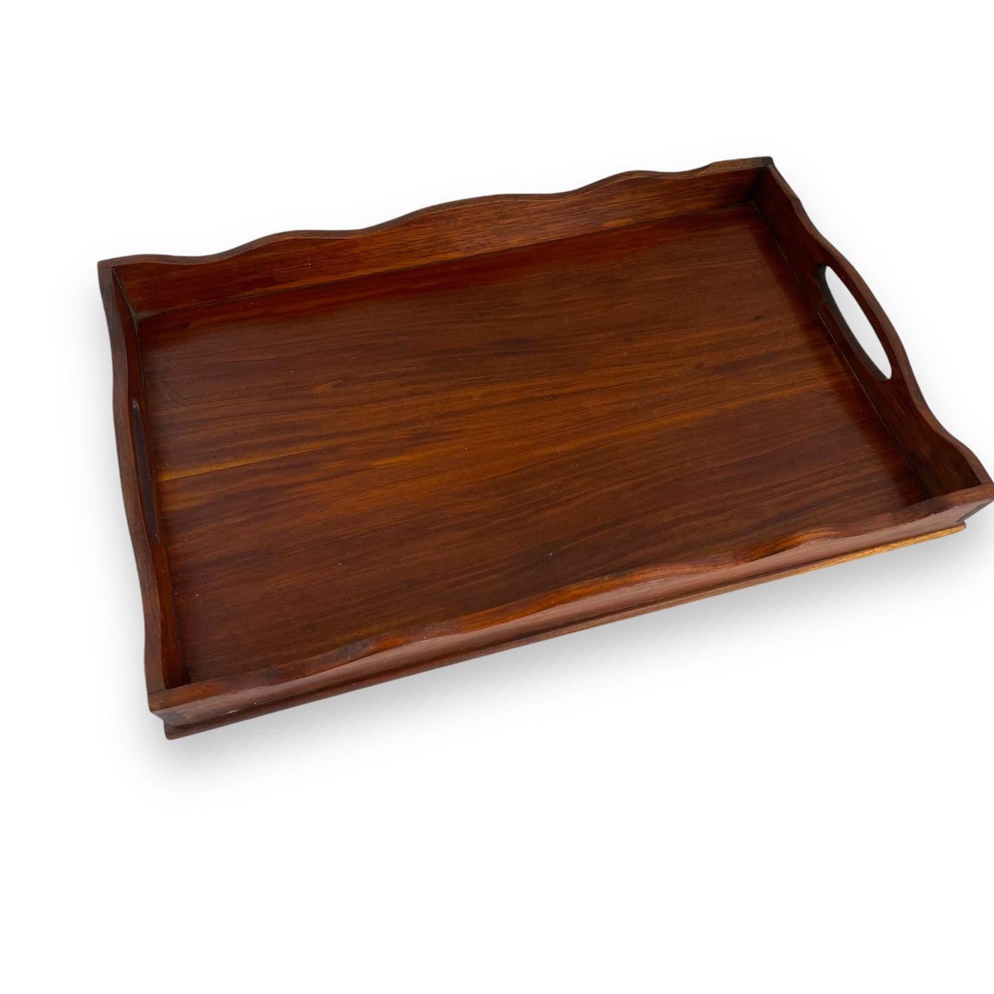 Wooden Wavy edge serving Tray