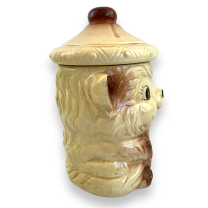 Vintage Hand-Painted Animal Cookie Jar – Made in Japan