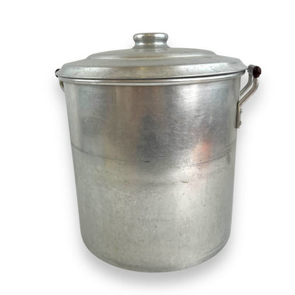 Large Metal Bread Bin with Lid and Handles
