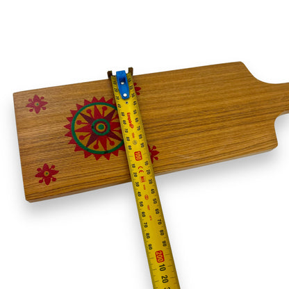 Hand-Painted Wooden Serving Board