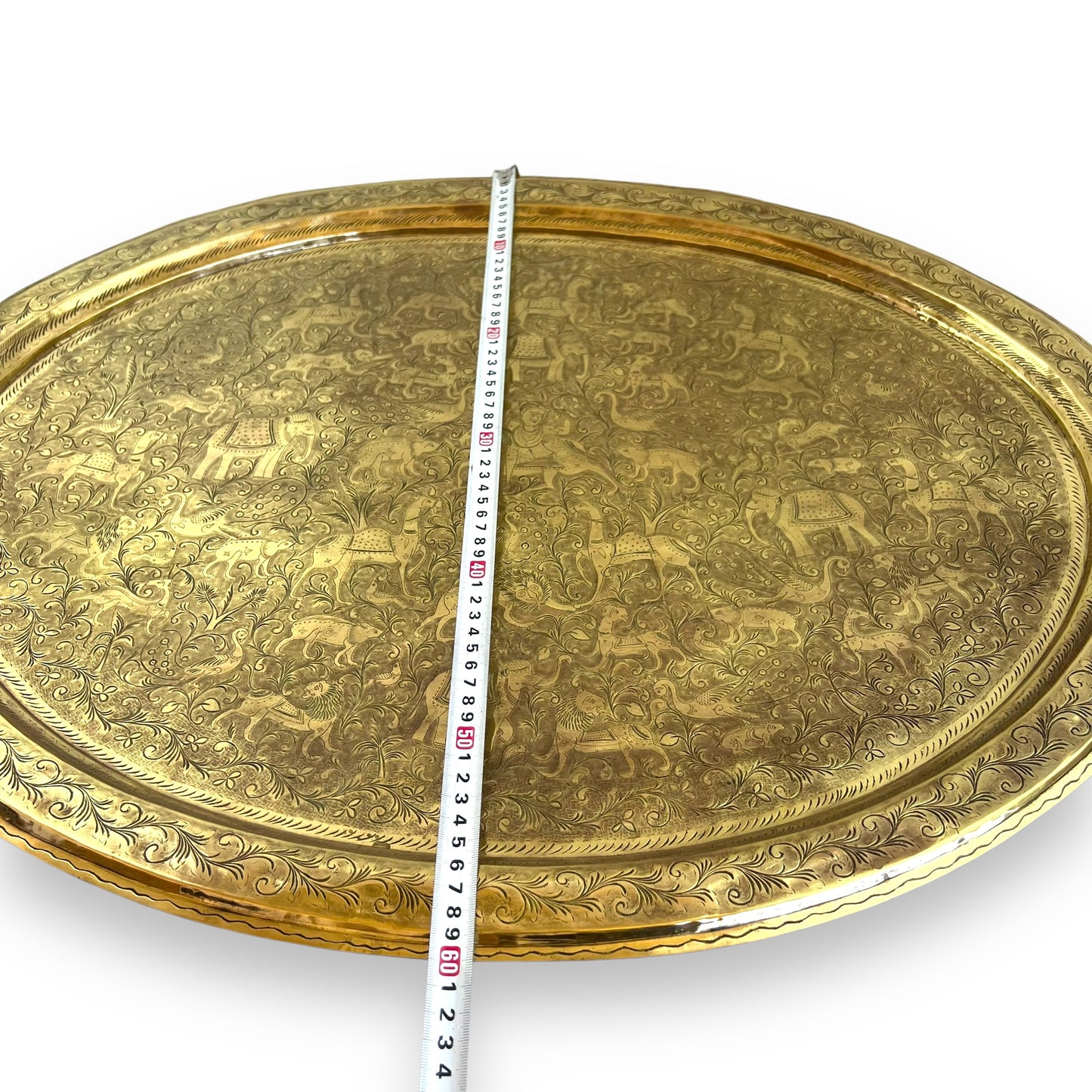 XL Brass Serving platter tray