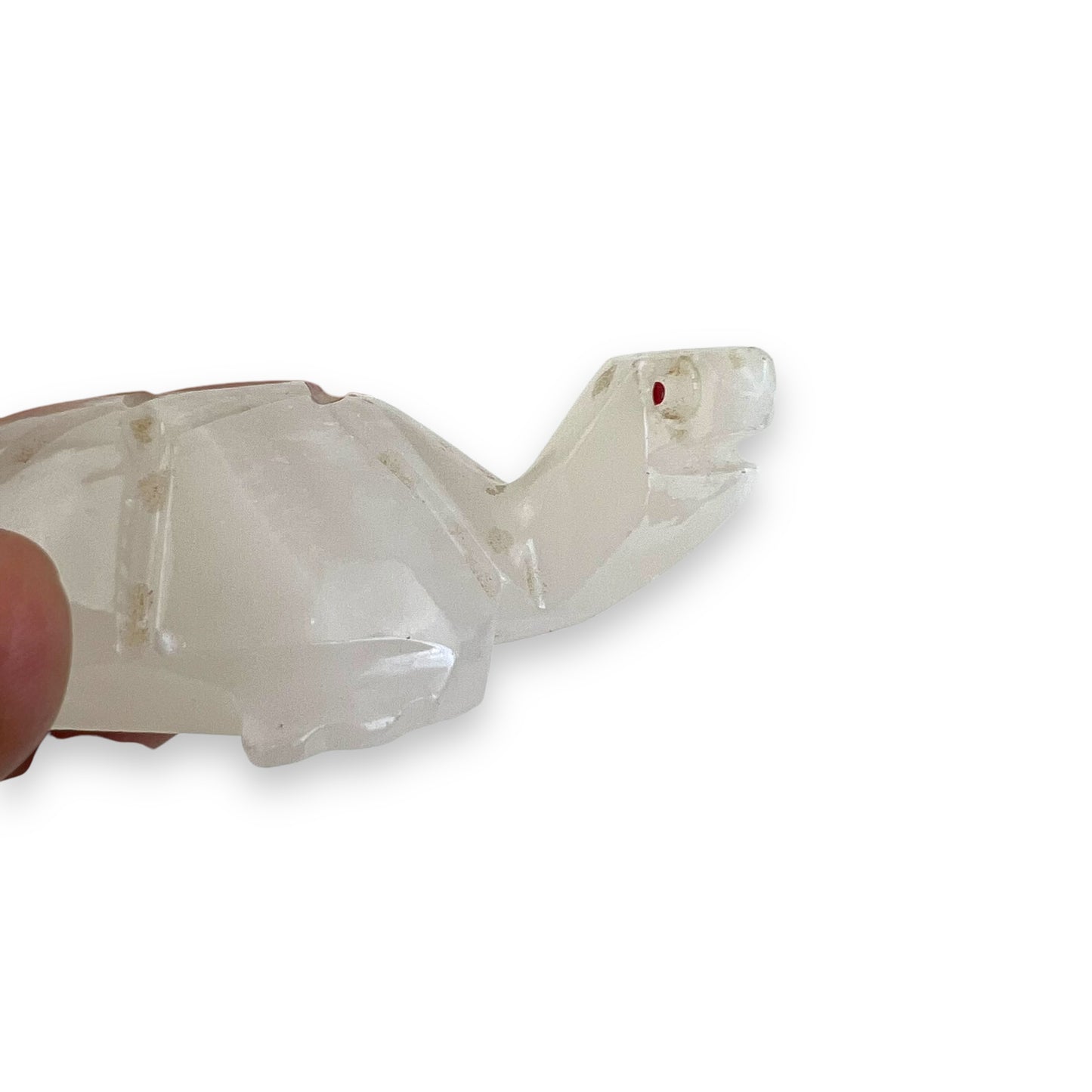 Stone carved turtle ornament statue
