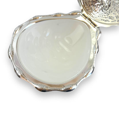 Seashell Trinket Box with Removable Dish