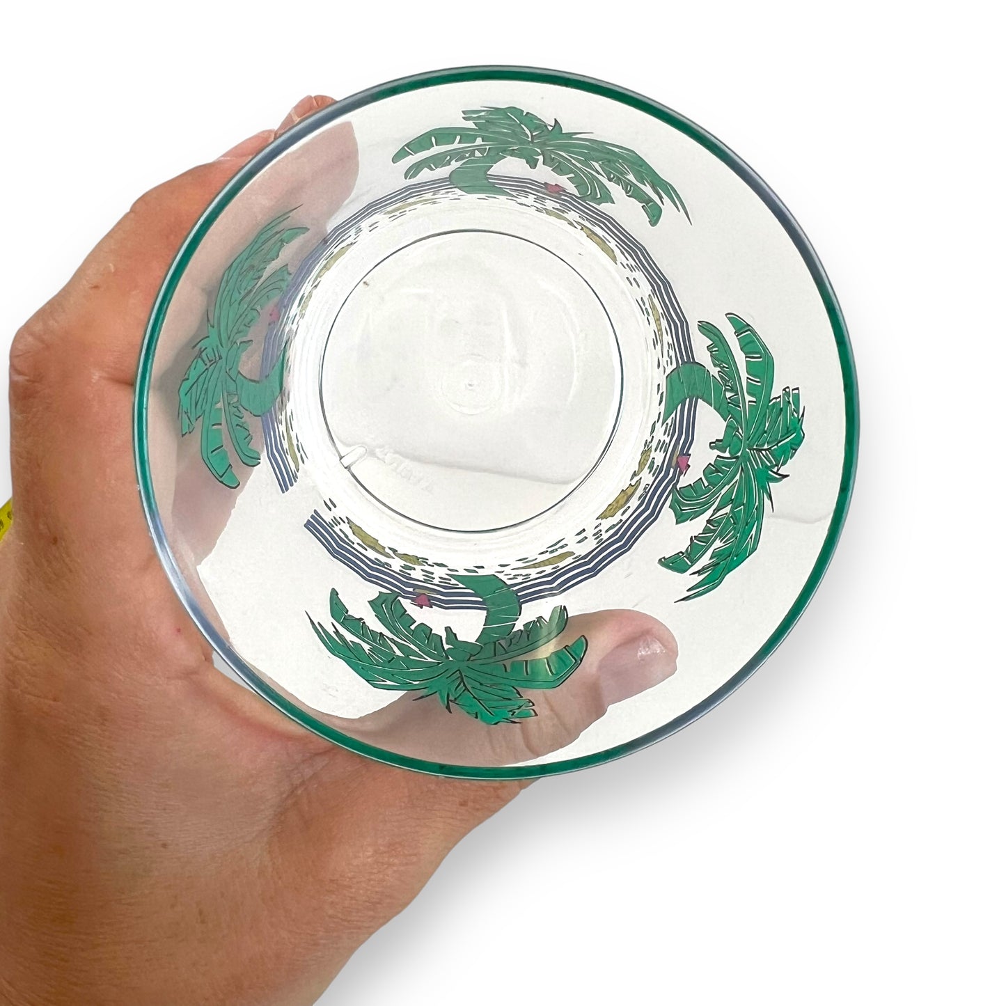 Palm Tree Plastic Tumbler Set of 3
