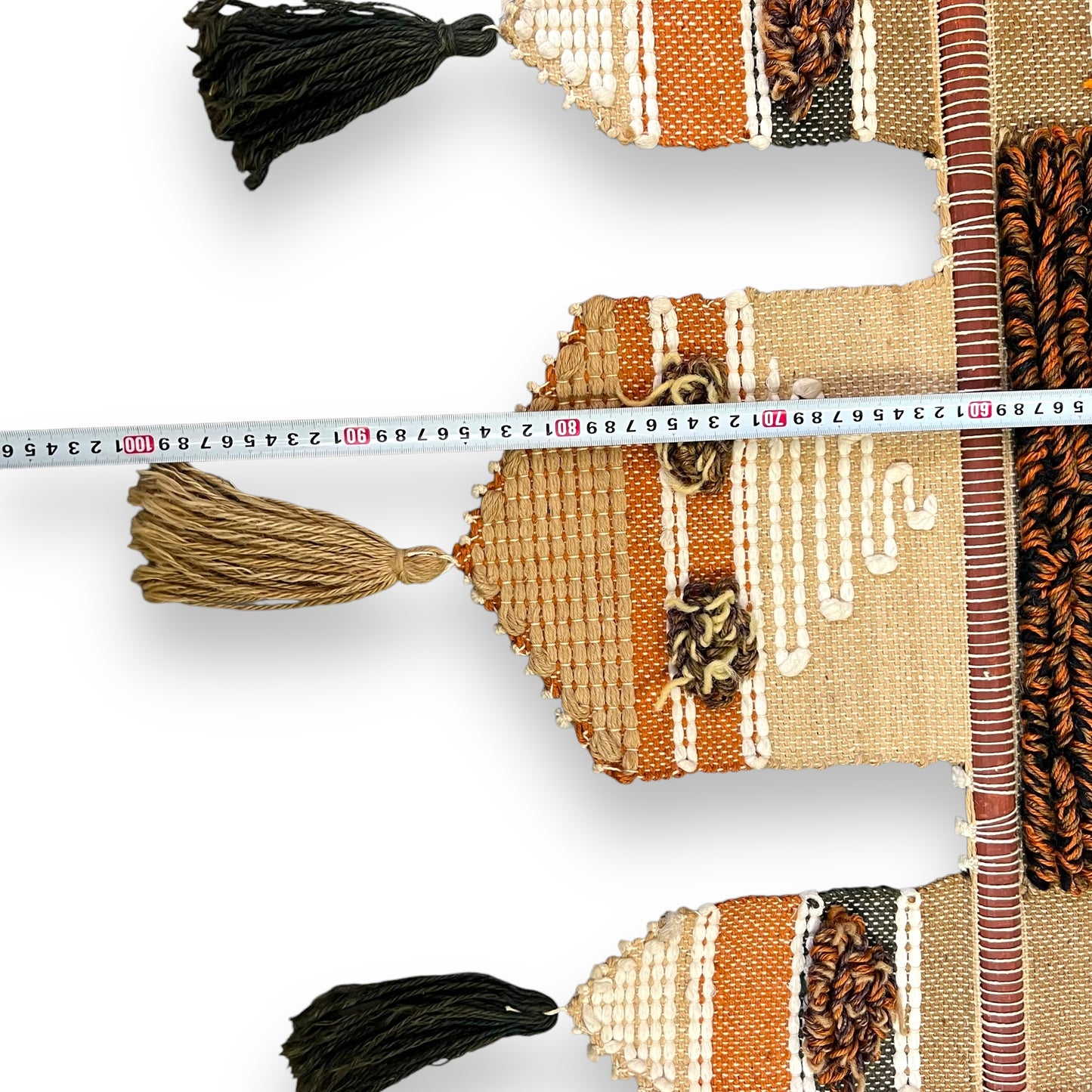 Don Freedman Style Brown Woven Wall Hanging Tapestry