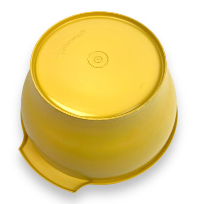 Yellow Tupperware Storage Bowl with lid