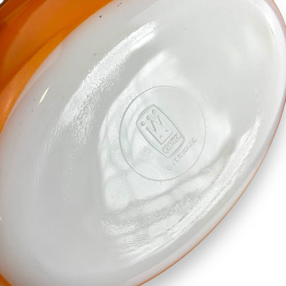 Crown Pyrex Orange dish