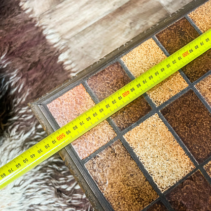 Tiled Coffee Table with Turned Legs