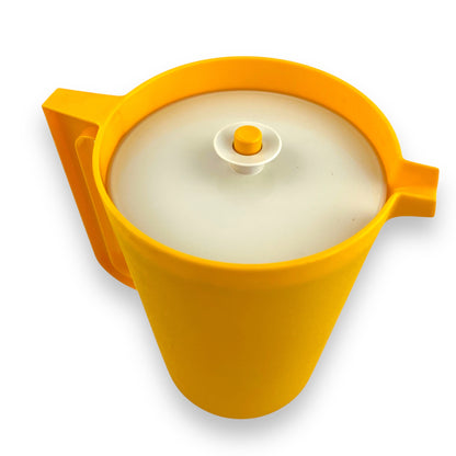 Large Yellow Tupperware Jug with lid