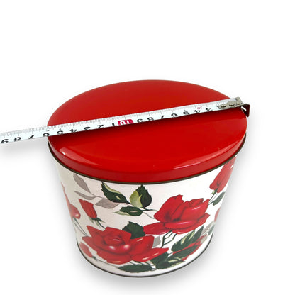 Willow Australia Oval Red Rose Tin