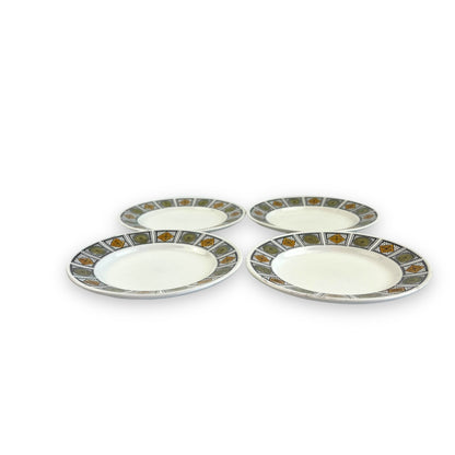 Vintage Kathie Winkle Broadhurst “Michelle” Side plate set of 4
