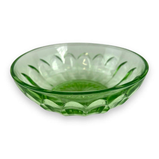 Green Glass Bowl