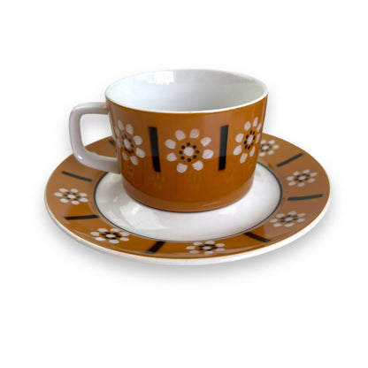 Mikasa Mediterrania “Orange Blossom” - Teacup Set & Creamer