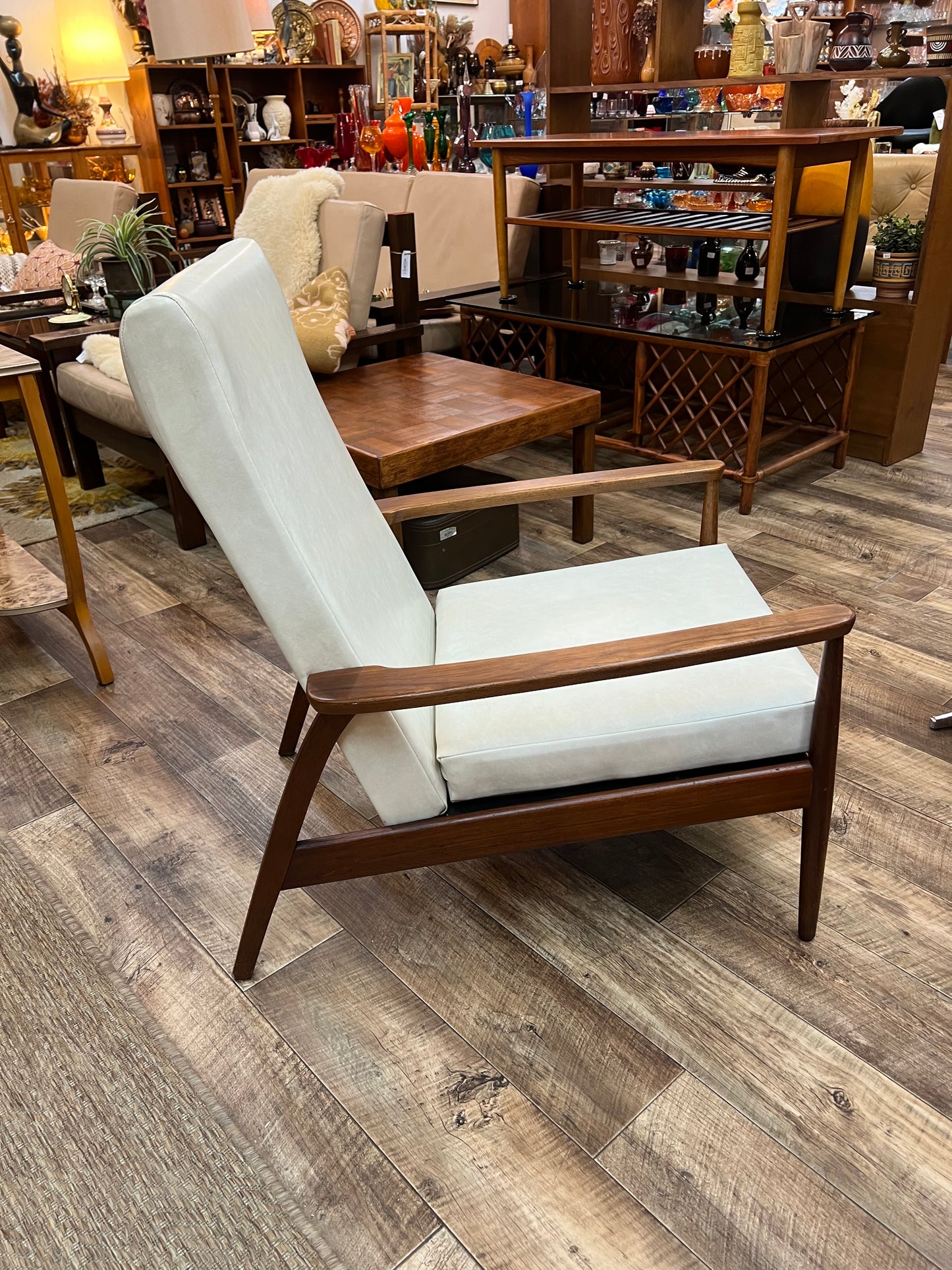 #1 Malmo Furniture Adelaide Mid Century Lounge Armchair