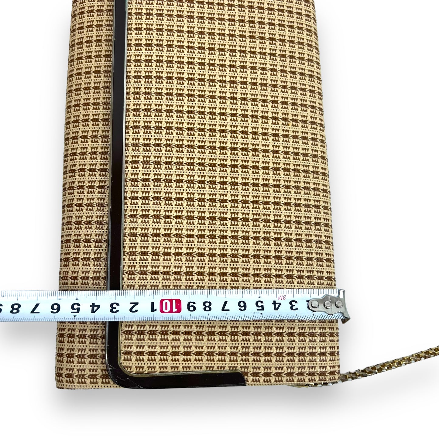Jacqui Melbourne Brown patterned bag