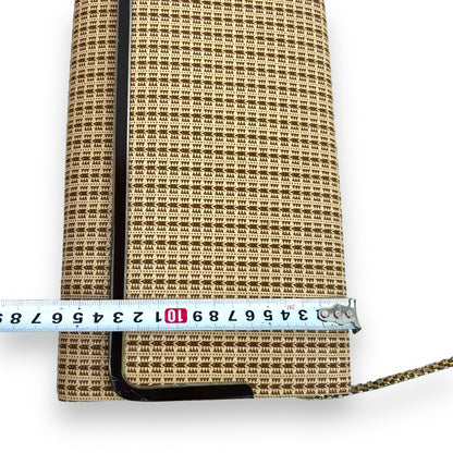 Jacqui Melbourne Brown patterned bag