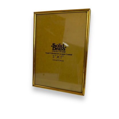 Brass Photo Frame 13cm x 18cm